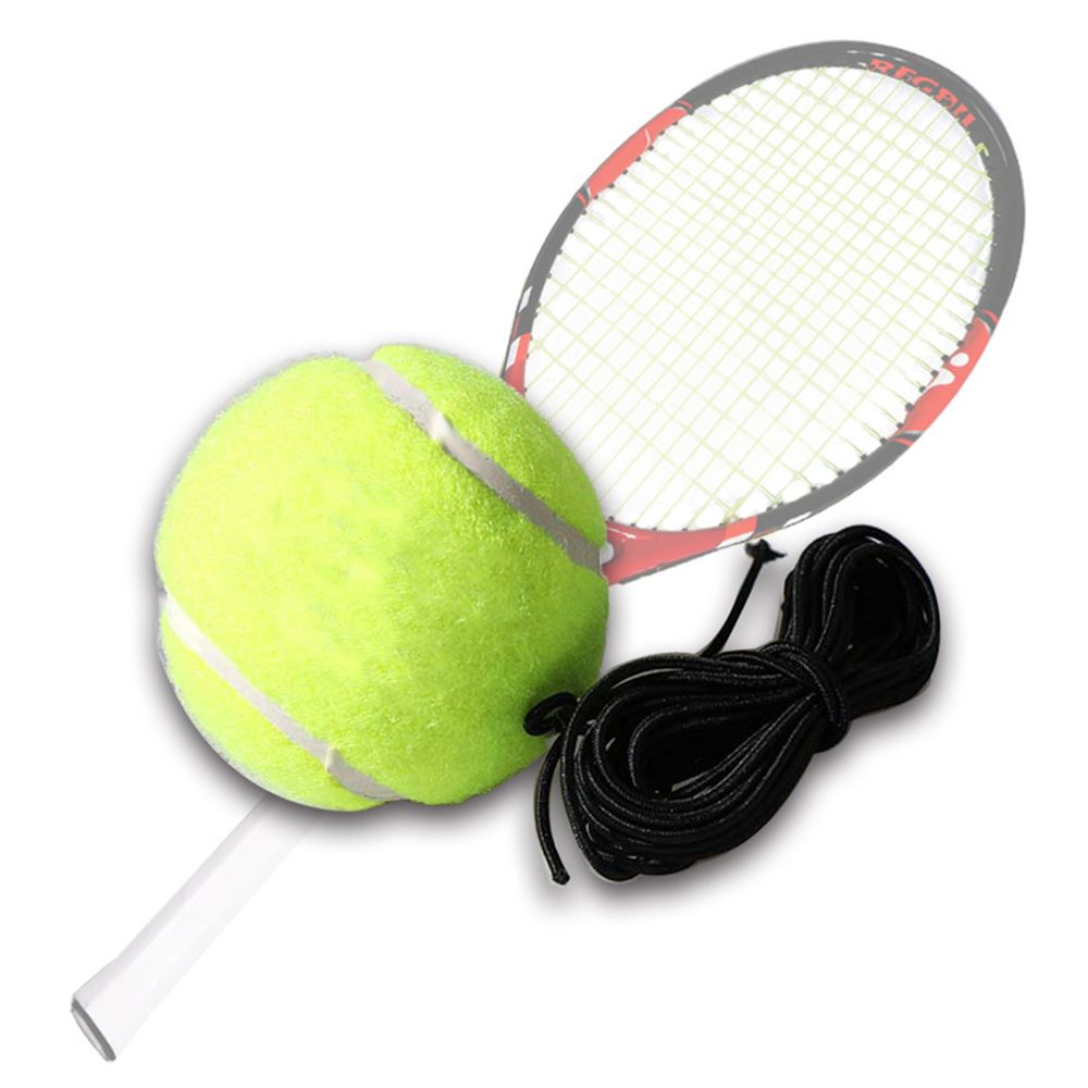 Badminton Rebound Trainer - อุปกรณ์ฝึกซ้อมเทนนิสในบ้านพร้อมเชือกยืดหยุ่นและลูกเทนนิสสำหรับฝึกการเด้งกลับ