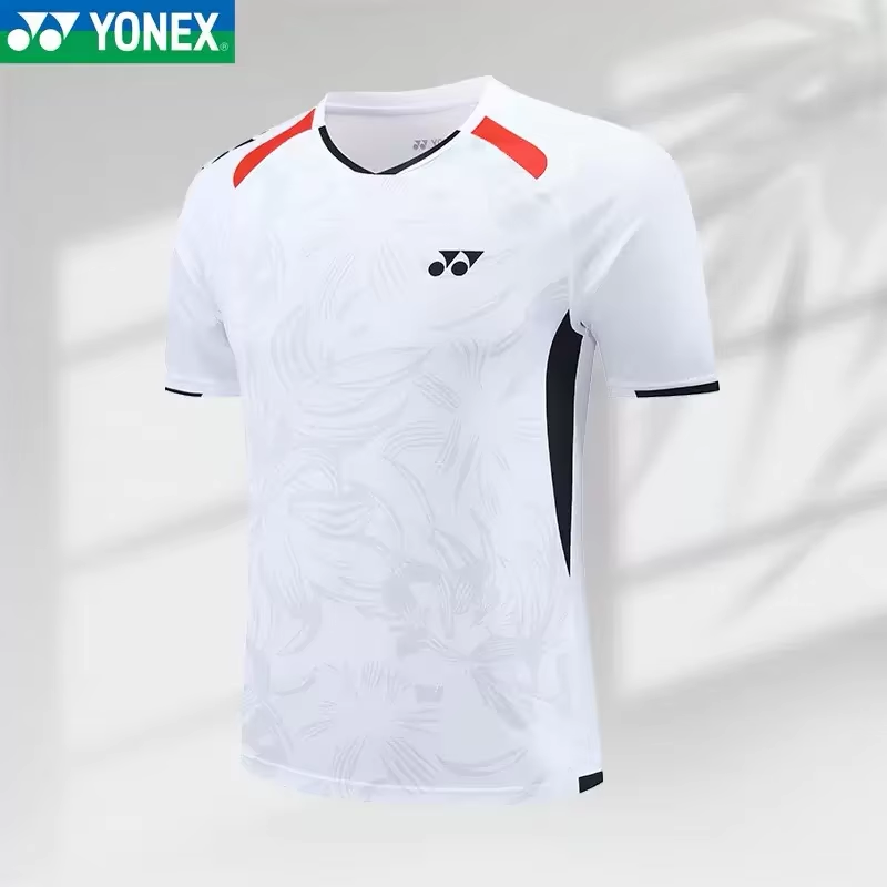 Badminton Junior - YONEX ชุดแบดมินตัน เสื้อยืดแขนสั้น แห้งเร็ว ดูดซับเหงื่อ ระงับกลิ่นกาย