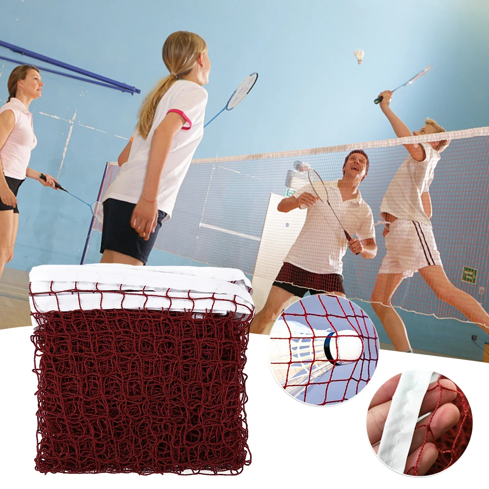 Badminton Rebound Trainer - ตาข่ายแบดมินตัน ตาข่ายแบดมินตันทดแทนโพลีโพรพิลีน ติดตั้งง่าย ตาข่ายแบดมินต์ทดแทนสำหรับแบดมินต์ เทนนิส วอลเลย์บอล