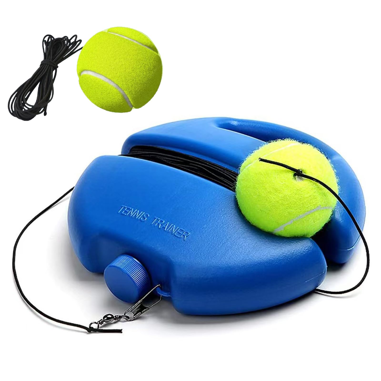 Badminton Rebound Trainer - ชุดลูกเทนนิสเด้งกลับสำหรับฝึกซ้อมเทนนิส ฝึกปฏิกิริยาตอบสนอง ชุดฝึกเทนนิสแบบพกพาสำหรับฝึกซ้อมด้วยตนเอง
