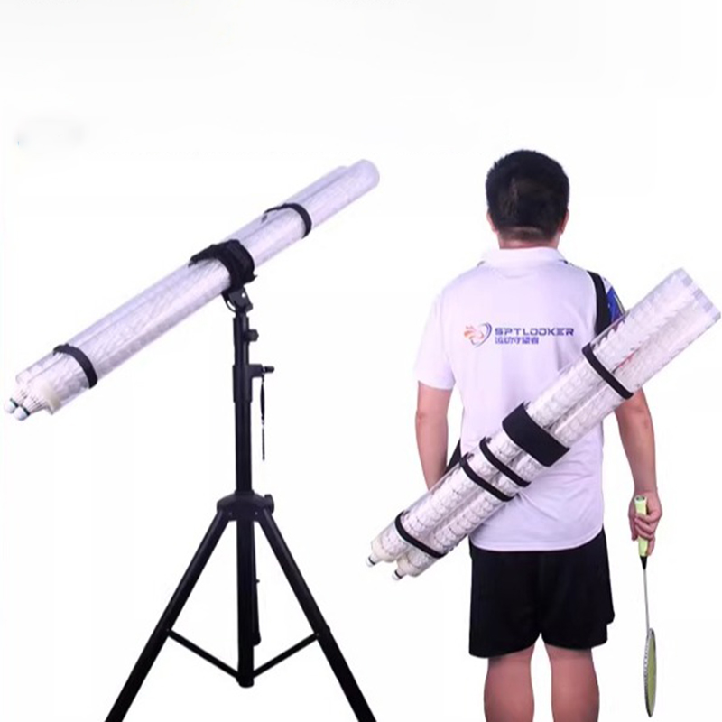 เครื่องเสิร์ฟแบดมินตันแบบพกพา  - Badminton Rebound Trainer บทวิจารณ์และราคา